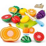 Berat Toys Berattoys 20 Parça Kesilebilir Oyuncak Meyve Sebze Seti 3+ Yaş Eğlenceli Oyun Seti
