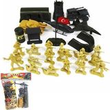Berat Toys Berattoys 28 Parça Asker Seti Tank Helikopter Uçak Asker Figürleri Oyun Seti Figür Oyuncak
