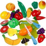 Berat Toys Berattoys 40 Parça Oyuncak Meyve Sebze Kesilen Meyveler Mutfak Seti Evcilik Oyuncakları