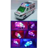 Berat Toys Berattoys Pilli Ambulans 20CM 3D Işıklı Türkçe Sesli Sirenli Oyuncak Araç