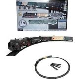 Berat Toys Berattoys Pilli Tren Oyuncak Tren Seti 19 Pcs Klasik Tiren Raylı Tren Seti