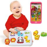 Berat Toys Berattoys Türkçe Sesli Işıklı Müzikli Oyuncak Cep Telefonu & Eğitici Hayvanlı Bultak Eğitici Oyuncak