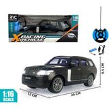 Berattoys 26CM Uzaktan Kumandalı Jip Şarjlı Işıklı Uzaktan Kumandalı Araba Şarzlı Işıklı Araba - Siyah