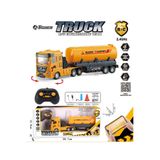 berattoys 29cm şarjlı uzaktan kumandalı sesli ışıklı kamyon iş makinası kumandalı iş aracı