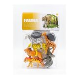 berattoys Oyuncak Hayvanlar Vahşi Hayvan Set Aslan Kaplan Zebra Zürafa 6 Pcs 10 Cm Hayvan Seti