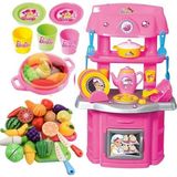 Berattoys Oyuncak Mutfak Seti Kesilebilen Meyve Sebze Tencere Catl Bıçak Evcilik Oyunu Kız Oyuncak
