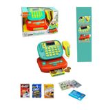 berattoys Pilli oyuncak yazar kasa market kasası evcilik oyuncakları sesli ışıklı yazar kasa