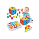 berattoys Sevimli Hayvanlar Bultak + Bul Tak Puzzle Eğitici Zeka Geliştirici Eğitici Set bultak ve hayvanlı bultak