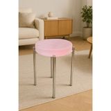 Berawond Bera Metal Tabure (1 Adet) - Pembe