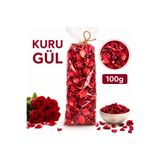 BERAYE Kırmızı Kuru Gül Yaprağı 100 Gr Romantik Dekor Kına Nişan Düğün Süsleme