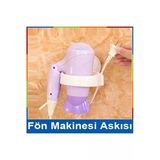 Berber Kuaför Fön Makinesi Saç Kurutma Makine Askısı Plastik