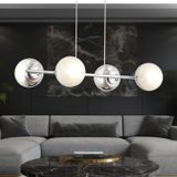 Berca 4Lu Krom Avıze Modern Mutfak Yemek Masasi Ustu Yatak Odasi Salon Avize