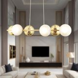 Berca 6Lı Gold Avıze Modern Mutfak Yemek Masasi Ustu Yatak Odasi Salon Avize