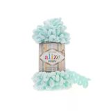 Berceminpuffyleri Alize Puffy El Örgü İpliği 5 Li Paket - 15 Mint Yeşili - 100 Gram 9 Metre Parmak Örgü İpi