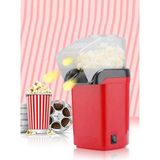 Berdina Home Popcorn Mısır Patlatma Makinesi Yağsız Mısır Patlatma Makinası - Kırmızı