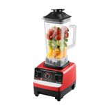 Berdo 15 Dönme Hızı,Smoothie Milkshake Sıkacağı için Çok Fonksiyonlu Blender Buz Kırıcı Elektrikli Tahıl Öğütücü 4500W 15 Dönen Hızlar, Kırmızı AB Tak