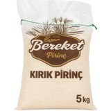 Bereket Pirinç Kırık Pirinç 5 kg – Doğal Yerli Üretim, Taze Hasat
