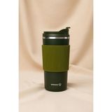 Bereketli Store Korkmaz Freedom Plus Coffee Mug 480 ml – Paslanmaz Çelik Termo Kahve Kupası - Yeşil