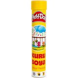 Bereketli Store Play-Doh Silindir Metal Kutulu 12'li Kuru Boya Kalemi | Canlı Renkler Boyama Seti - Çok Renkli