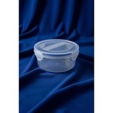 Bereketli Store Üçsan 0,95 L Kilitli Silikon Contalı Sızdırmaz Plastik Saklama Kabı - 950 ml - Şeffaf