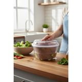 Bereketli Store Vega Salata Kurutucu Pembe – Bölmeli Taşınabilir Lunch Box, Sızdırmaz Kapaklı - Çok Renkli