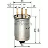 Beren BOS-0986AF6039 Mazot Filtresi Tourneo Connect 2002 - 1....
