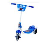 Beren Oyuncak Sepetli örümcek Mavi 3 Tekerli Silikon Tekerli Arabalı Scooter Mavi Örümcek Scooter