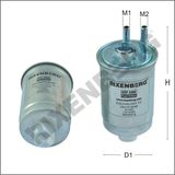 Beren PP838/2 Mazot Filtresi (Ford: Mazot Filtresi (Musursuz) Connect 1.8d 75PS 02--) (WA892329)