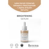 BERENA leke karşıtı arbutin niacinamide cilt bakım serumu 30ml (alfa arbutin %2+ niacinamid %5 )