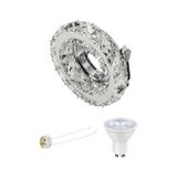 Berfin Cam Spot + Beyaz Işık Gu10 Duy Ampul + Gu10 Duy Flora Elektromarket Yok Beyaz Işık Gu10 5 Wat Diğer