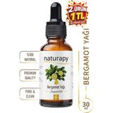 Bergamot Yağı (Bergamot Oil) Uçucu Yağ 30 ml Damlalıklı Cam Şişe