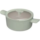 BergHoff Balance Sage Yapışmaz 24x11,5 cm Seramik Kapaklı Tencere