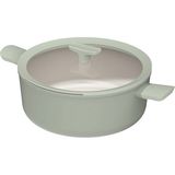 BergHoff Balance Sage Yapışmaz Seramik Kapaklı 28 cm Tencere