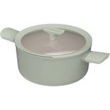 Berghoff Balance Sage Yapışmaz Seramik Kapaklı Tencere 24 cm - Standart