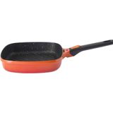 BergHoff Gem 2307412 Turuncu 24 cm Stay Cool Izgara Tava