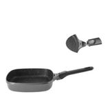 BergHoff Gem 2307431 Gri 28 cm Stay Cool Izgara Tava