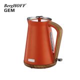 Berghoff GEM NATURAL 1.7 Litre Sarı Su Isıtıcısı (Turuncu)