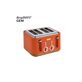 BergHoff Gem Natural Turuncu 4 Dilim Ekmek Kızartma Makinesi