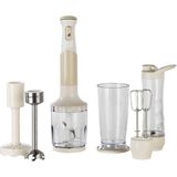 Berghoff Gem Retro 1200 W Krem Rengi El Blender Seti - Çok Renkli