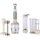 Berghoff Gem Retro 1200 W Mint Yeşili El Blender Seti - Çok Renkli
