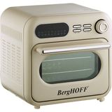 Berghoff Gem Retro 18 Litre Krem Rengi Airfryer + Fırın Turbo Pişirme Özelliği ile