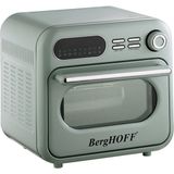 Berghoff Gem Retro 18 Litre Mint Yeşil Rengi Turbo Pişirme Özellikli Airfryer + Fırın
