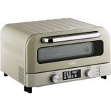 BergHoff Gem Retro 2000 watt Vanilya Krem Rengi Pizza Fırını