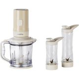 Berghoff Gem Retro 700 W Krem Rengi Kişisel Blender ve Doğrayıcı - Çok Renkli