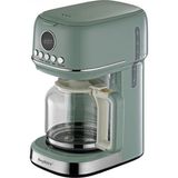Berghoff Gem Retro Filtre Kahve Makinesi – 900 W, 1, 5 L Cam Demlik | Mint Yeşil - Çok Renkli