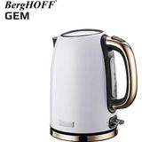 BergHoff Gem Titan 1.7 lt Parlak Beyaz Gold Su Isıtıcısı