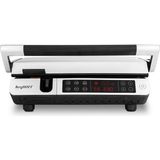 Berghoff Gem Tıtan Pro Çelik Izgara ve Tost Makinesi 2200 W 6 Programlı Seramik Plaka Özelliği - Açık Gri