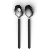 Berghoff Home Belly 2 Parçalı Salata Servis Seti Füme Siyah - 1 lt