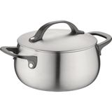 Berghoff Home Belly Kapaklı Güveç Tenceresi 18CM Füme Siyah - Metalik