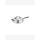 Berghoff Home Belly Kapaklı Sote Tavası 24cm Füme Siyah